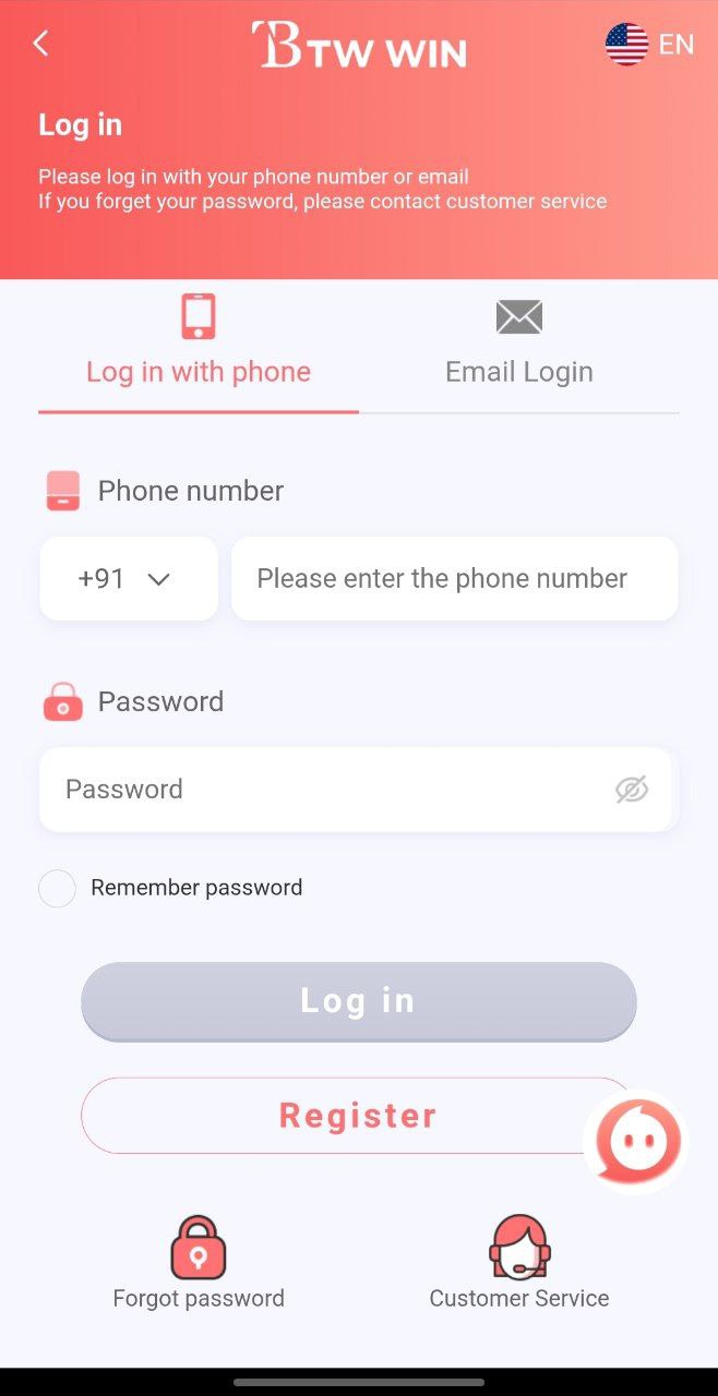 btwwin login